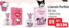 LİSANSLI PARFÜM 50 ML HELLO KİTTY / KUROMİ LİSANSLI PARFÜM 50 ML HELLO KİTTY / KUROMİ